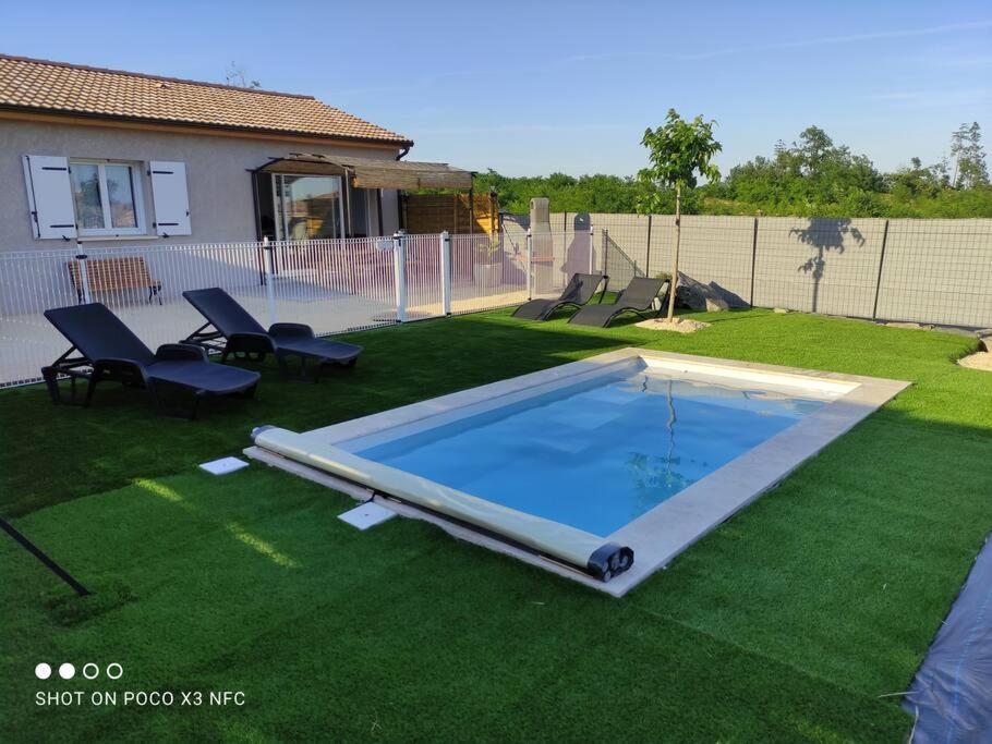 En Ardeche, Gite L'Odyssee Climatise Avec Sa Piscine Privee Et Chauffee Joyeuse Εξωτερικό φωτογραφία